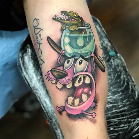 Colorful Cartoon Tattoos Designs for a Playful You