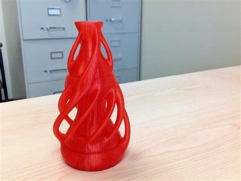 Cascading Twisted Vase By Steedmaker Thingiverse 3D Printer Models