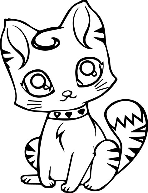 Cat Coloring Pages At Getcolorings Com Free Printable Colorings Pages