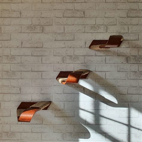 Cat Steps Wall Cat Steps Modern Cat Steps Curved Cat Step Inspire Uplift