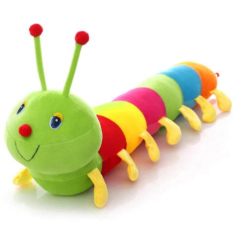 Caterpillar Plush Toys For Children 55Cm Colorful Plush Toys Stuffed