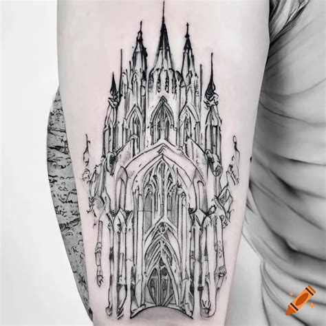 7 Unique Cathedral Tattoo Designs You'll Adore