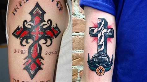 Catholic Cross Tattoos Designs