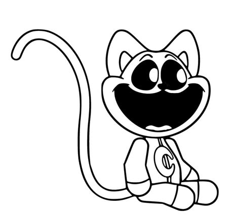 Catnap Coloring Pages Coloringlib