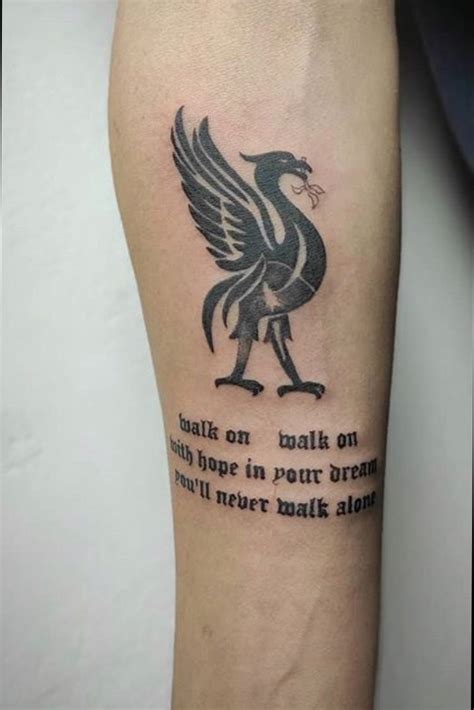 Celebrate Your Love For Liverpool With A Ynwa Tattoo Design