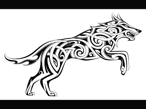 Celtic Wolf Tattoo Designs Symbolism And Meaning Uncovered Best