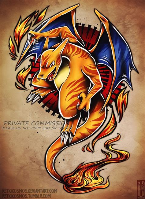 7 Charizard Tattoo Designs That Will Set Your Soul Ablaze