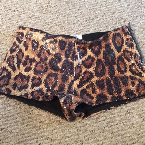 Charlotte Russe Cheetah Shorts