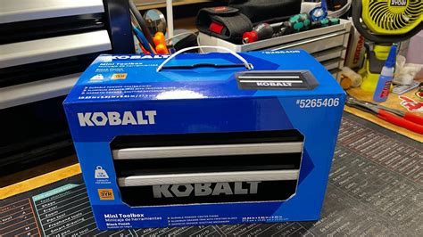 Cheap Kobalt 25Th Anniversary Promo Mini Toolbox For Small Tools