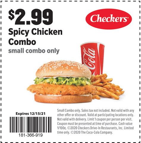 Printable Checkers Coupons for Instant Savings Today