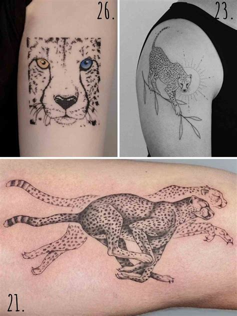 10 Amazing Cheetah Tattoo Designs You'll Love