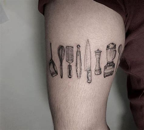 Chefs Utensils Oozy Tattoo Https Lomejordelaweb Es Culinary