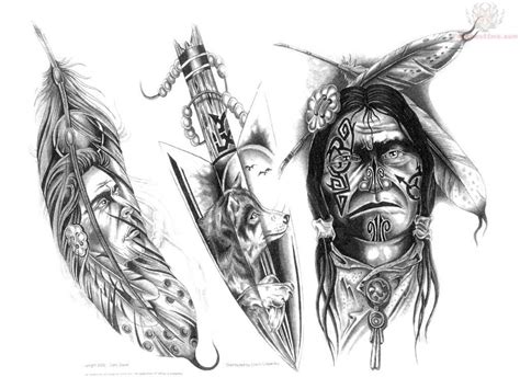 Cherokee Indian Tribal Tattoos American Tattoo Pattern 2013 05