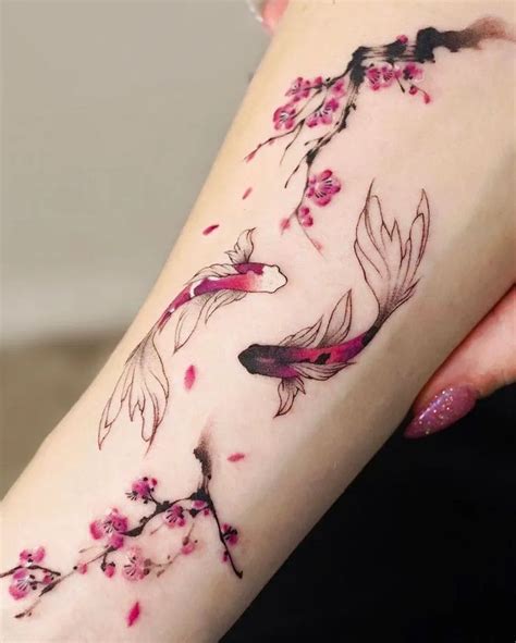 Cherry Blossom Tattoo Meaning What Does It Symbolize