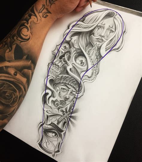 Chicano Sleeve Tattoo Designs and Meanings Explained