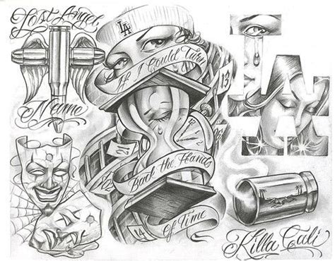 Chicano Tattoo Designs Tattoovoorbeeld Chicano Tattoos Gangster