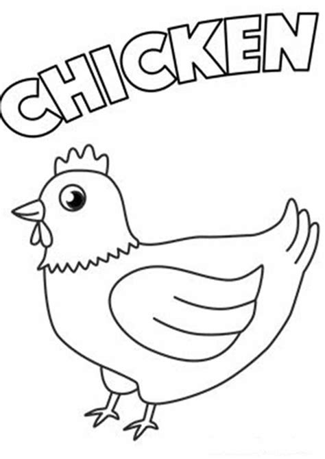 Chicken Sheets Printable A4 Coloring Pages