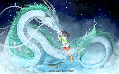 Chihiro And Haku Dragon