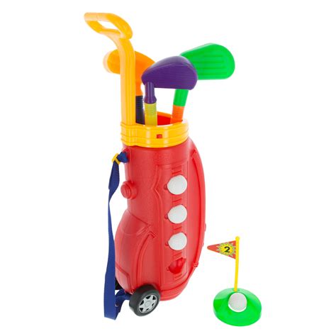 Children S Plastic Golf Clubs Educational Golf Toys Sets For Toddlers