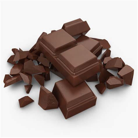 Chocolate 3D Models For Download Turbosquid