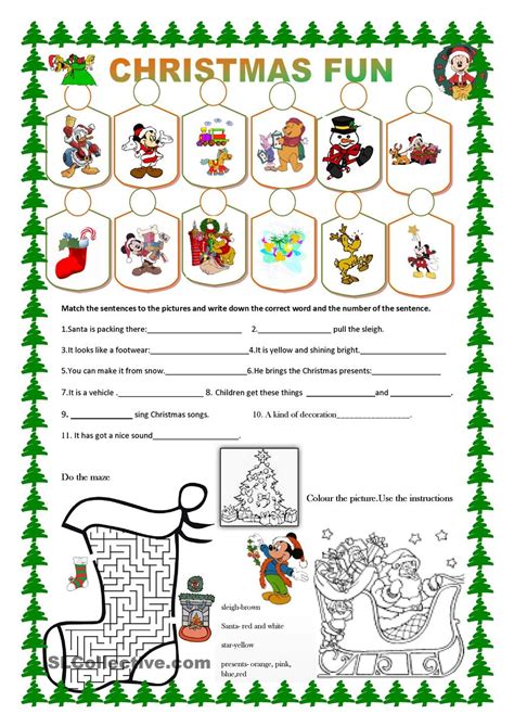 20 Christmas Activity Printables for Kids