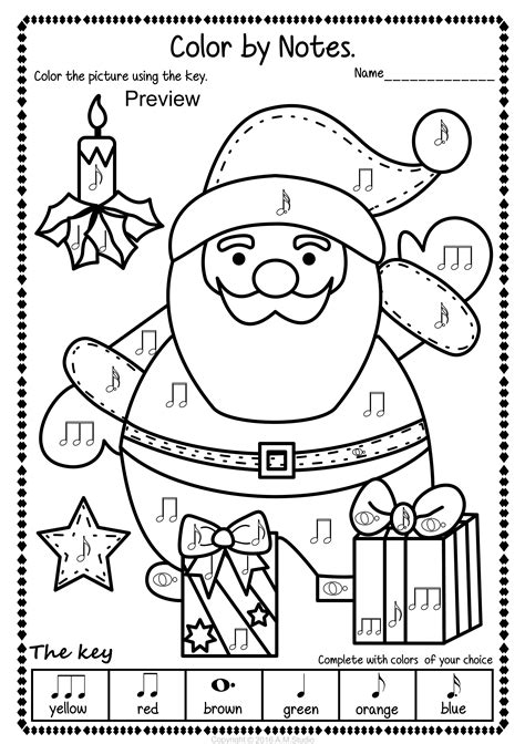 Christmas Coloring Pages Christmas Music Activities Christmas Music