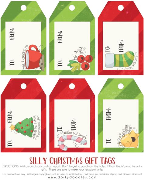 Christmas Labels Print Out These Christmas Gift Tags