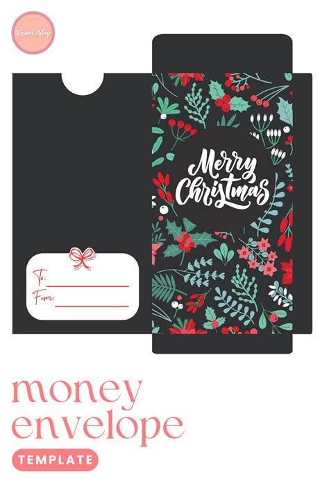 Christmas Money Envelope Canva Template Printable Envelope Patterns By Thevisualalley Raket Ph