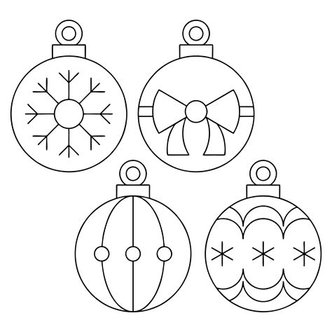 Christmas Ornament Template