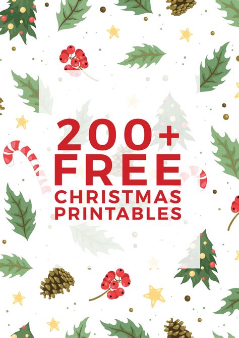 Free Christmas Printables for a Festive Holiday Season