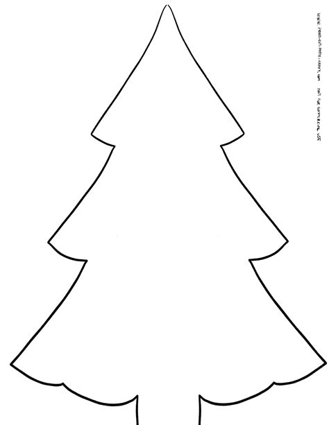 Christmas Tree Pattern Printable Coloring Home