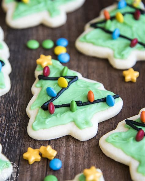 Christmas Tree Sugar Cookies Like Mother Like Daughter