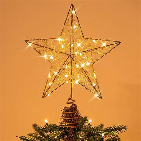 Sparkling Christmas Tree Topper Star Ideas to Shine