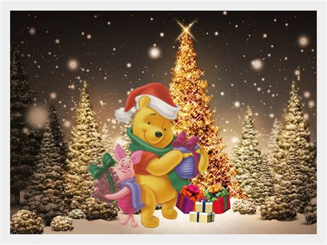 Christmas Winnie The Pooh Wallpaper Winnie The Pooh Christmas Merry