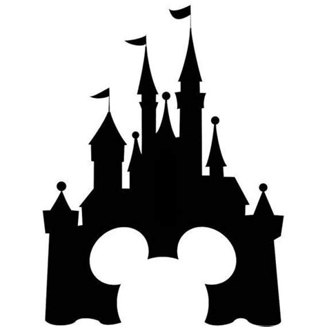 Cinderella Castle Silhouette Clip Art At Getdrawings Free Download