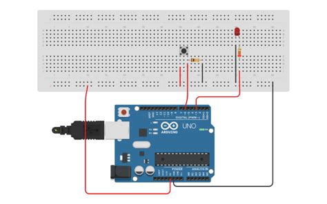 Circuit Design Arduino Uno R3 Breadboard Tinkercad