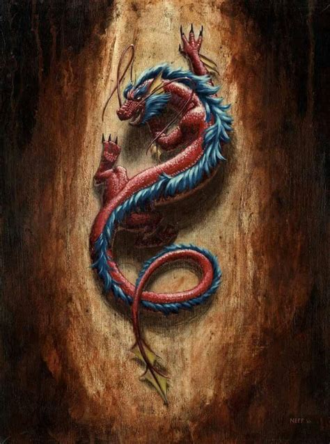 Climbing The Wall Red Dragon Tattoo 3D Dragon Tattoo Dragon Tattoo Designs