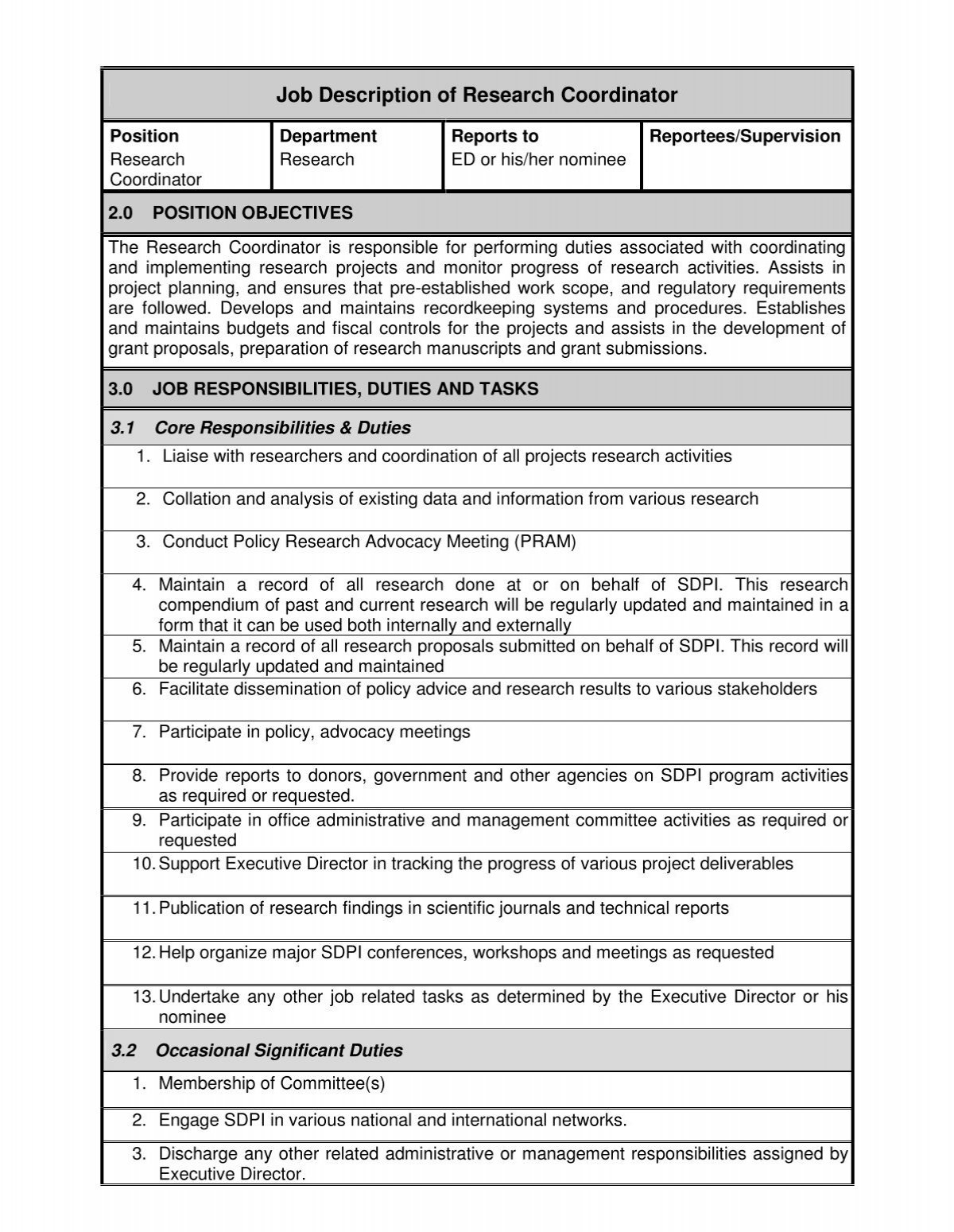 Clinical Research Coordinator Job Description Skills And Salary