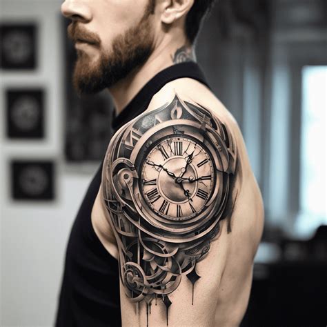 10 Timeless Clock Time Tattoo Designs