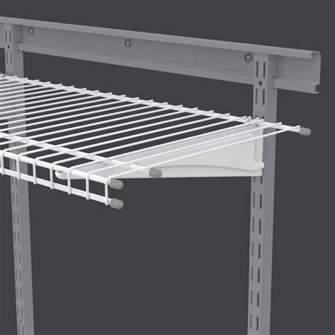 Closetmaid Superslide 12 In D X 72 In W X 1 4 In H White Ventilated