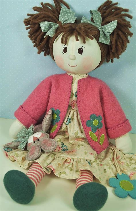 Cloth Doll Sewing Pattern Rag Doll Pattern Pdf Pattern Etsy