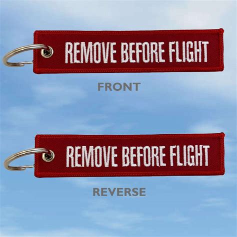 Cloth Tag Remove Before Flight Vulcan To The Sky