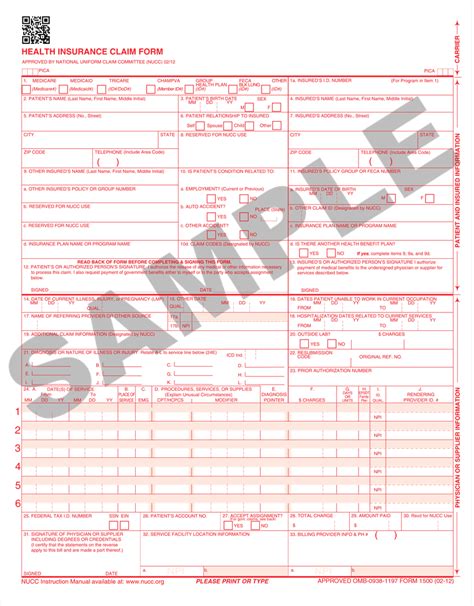 Cms 1500 Hcfa Claim Forms New Version 02 12 Laser 5 000 Count 2 Boxes