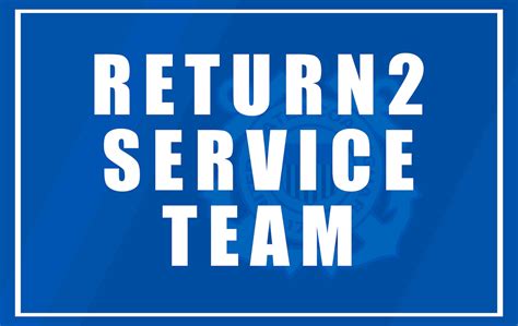 Coast Guard Announces Return To Service Team Initiative United States