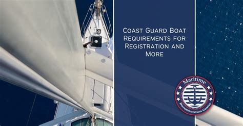 Coast Guard Boat Requirements Archives Maritime Documentation Center