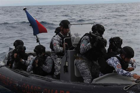 Coast Guard Holds International Drills In Waters Off Cebu Filipino News