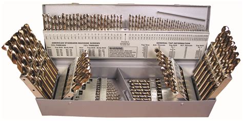 Cobalt Drill Bit Set 115 Piece