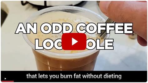 Coffee Loophole Recipe 1 Weight Loss Solution