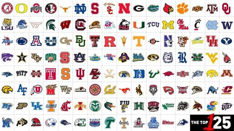 College Football Team Logo Logodix