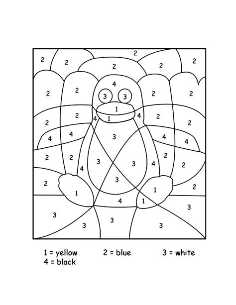 Color By Number Archives Cute Coloring Pages For Kids